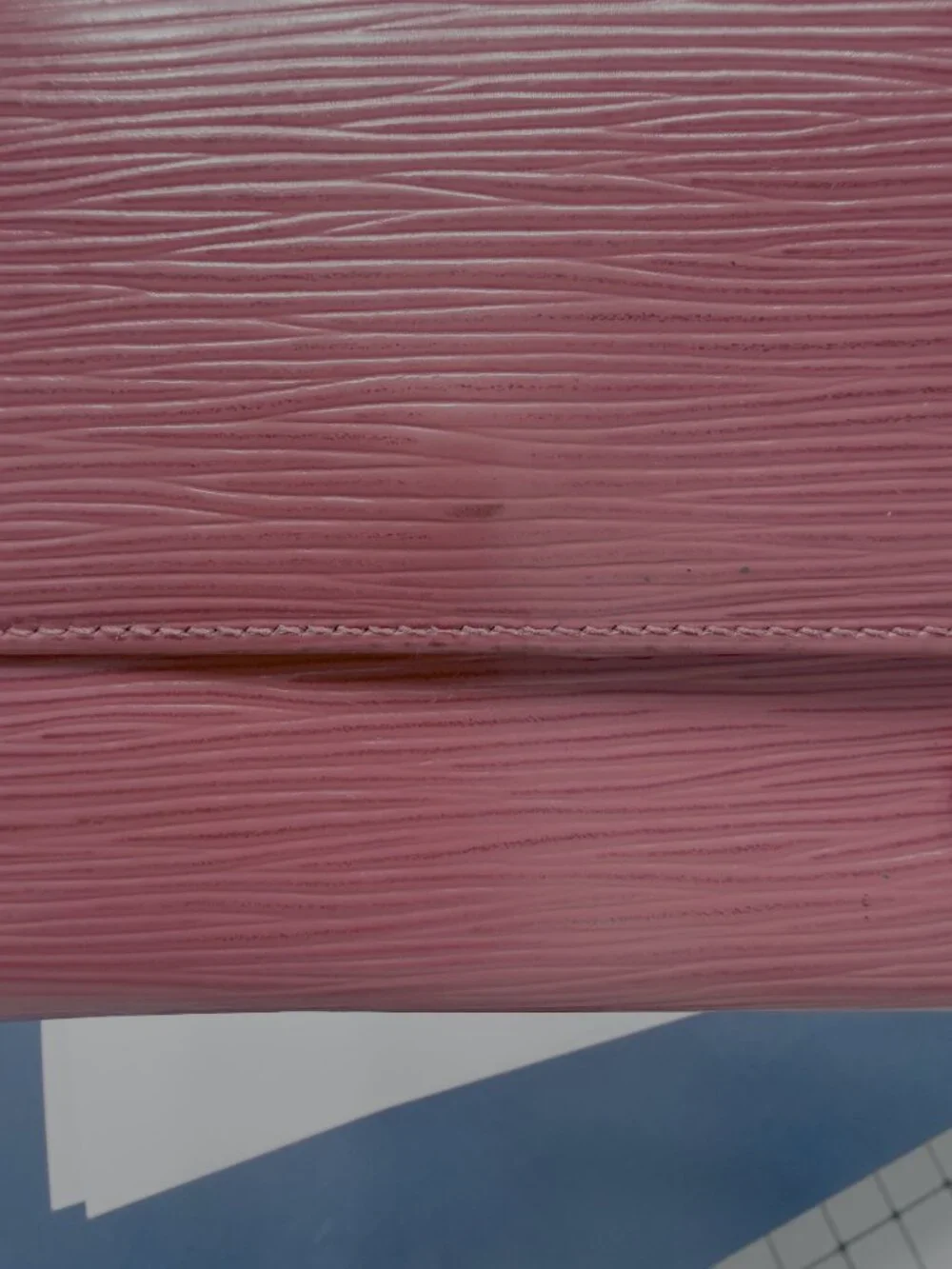 Authentic Louis Vuitton Elise Trifold Wallet – Red Epi Leather (Made in France)